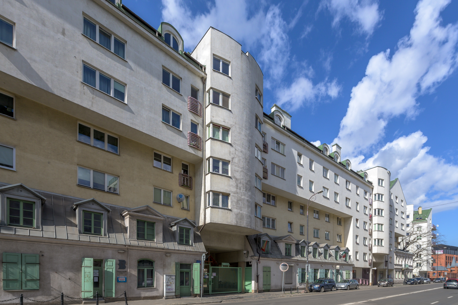 Zdjęcie architektury budynku Budynek mieszkalno-usługowy